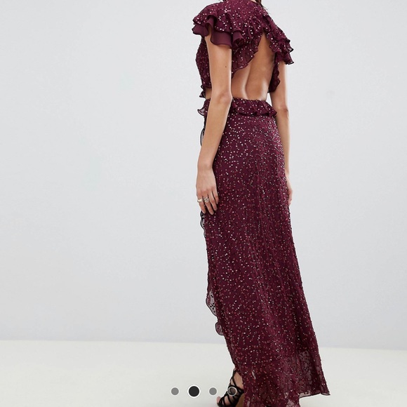 ASOS prom dress 👗 💕✨❤️ - Picture 3 of 4